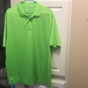 Men's Nike Tour Performance neon Green dri fit Polo Shirt